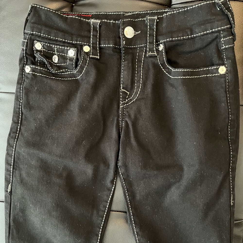 True Religion: Men’s Black Jeans
